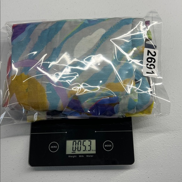 Claire Desjardins Colorful Abstract Sleeveless Button Front Tunic Lagenlook‎ - Picture 16 of 16